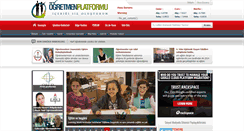 Desktop Screenshot of ogretmenplatformu.com