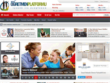 Tablet Screenshot of ogretmenplatformu.com